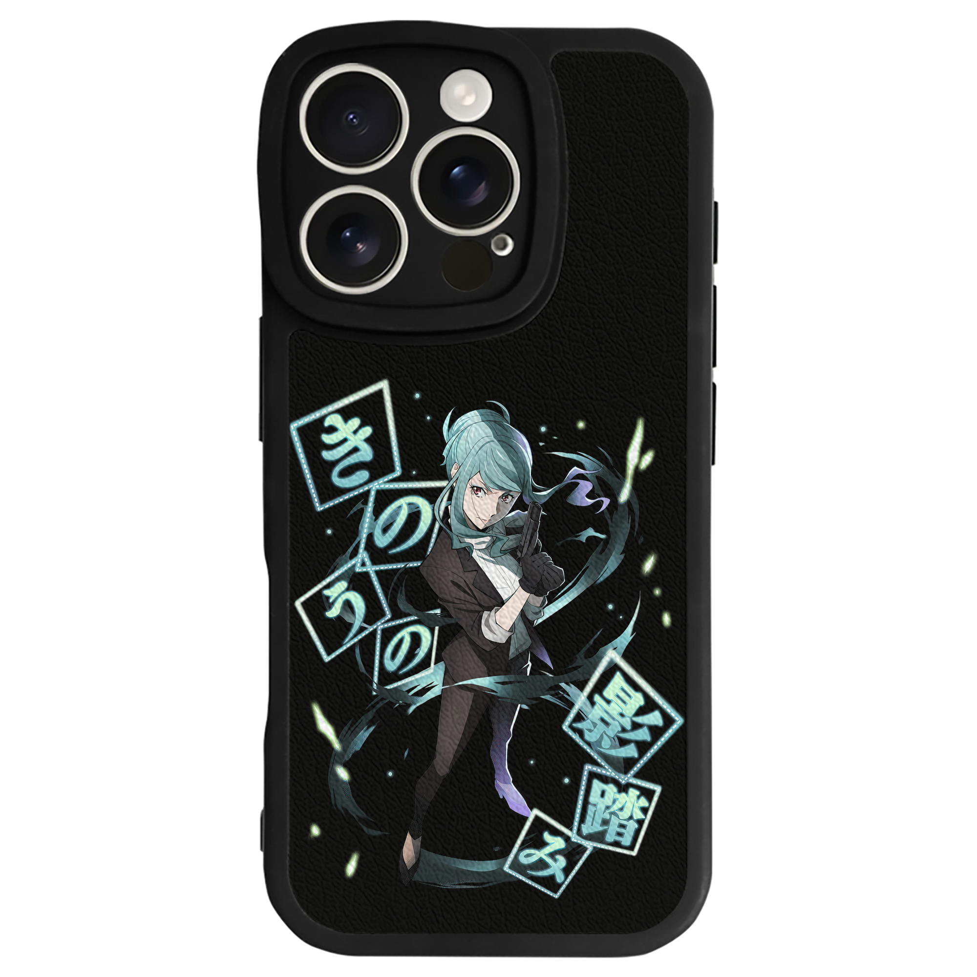（画像用） 文豪ストレイドッグス Bungo Stray Dogs 【iPhone 16シリーズ対応】シリコンスマホケース（レザー調） 材質：シリコン